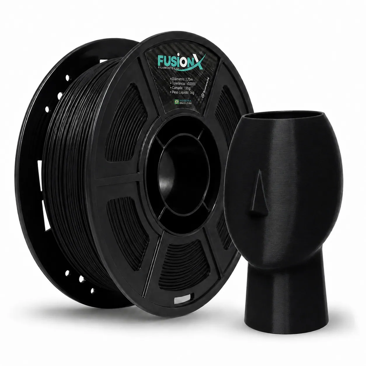 Fusionx Petg - Preto 1,2kg