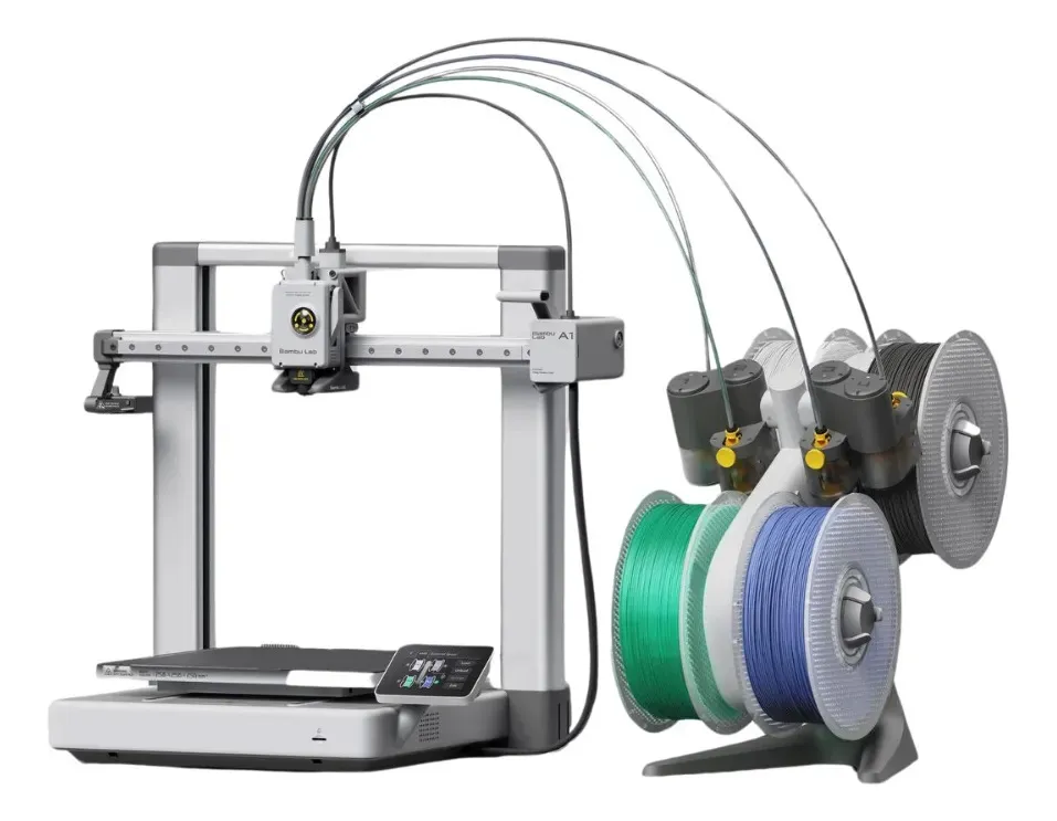 Impressora Máquina 3D Bambu Lab A1 COMBO AMS Completo