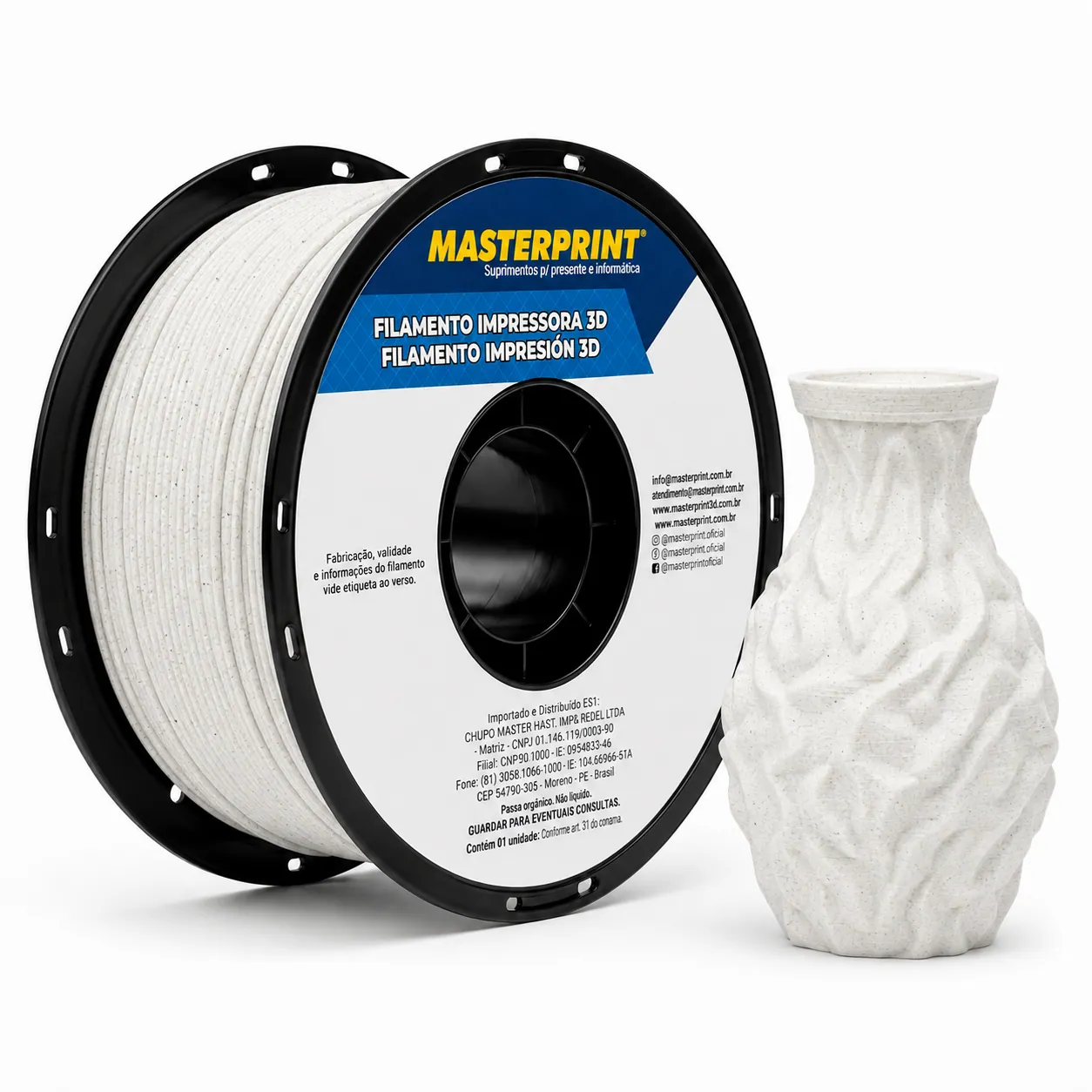 MP-FILAMENTO 3D - PLA MARMORE 1KG