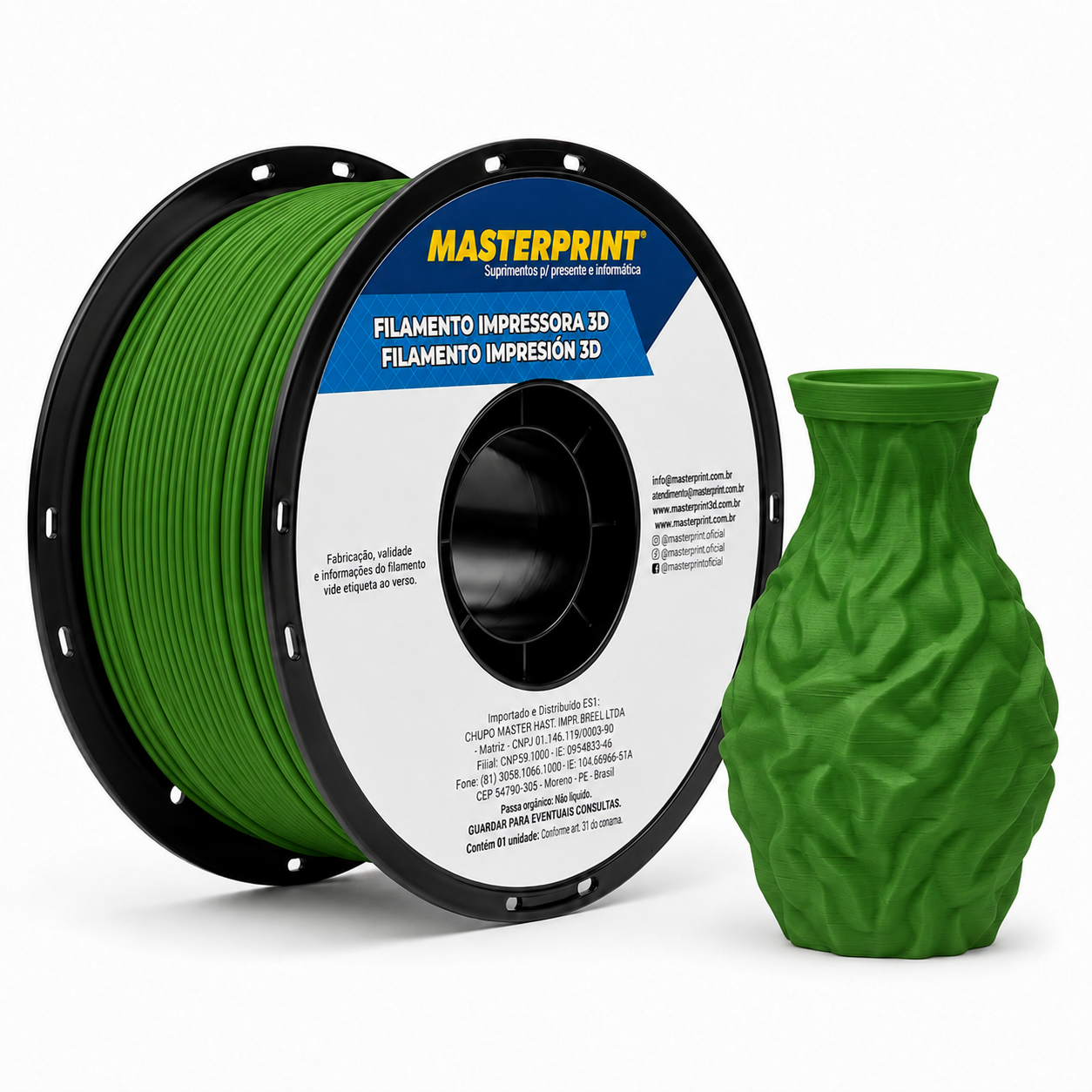 Masterprint PLA Verde Escuro